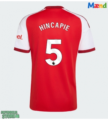 Arsenal Piero Hincapie #5 Replika Hjemmebanetrøje 2026-27 Kortærmet